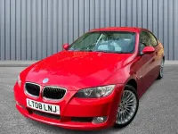 Used BMW 320 167 HP (122 kW) 2008 Red Coupe