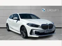 Used BMW 118 M Sport 134 HP (98 kW) 2023 White Hatchback