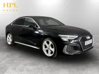 Used Audi A3 S-Line 150 HP (110 kW) 2020 Black Sedan