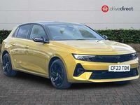 Used Vauxhall Astra 2023 Yellow/black Hatchback