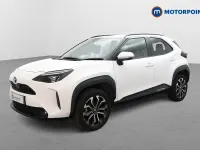 Used Toyota Yaris Hybrid Design 2022 White Hatchback