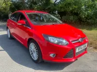 Used Ford Focus Zetec 2014 Red Hatchback