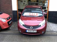 Used Nissan Note Acenta 2014 Red Hatchback