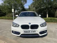 Used BMW 118 Sport Line 136 HP (100 kW) 2015 White Hatchback