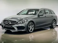 Used Mercedes C220 AMG line 170 HP (125 kW) 2016 Grey Estate