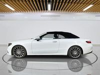 Used Mercedes E220 AMG line 194 HP (142 kW) 2018 White Cabriolet