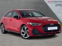 Used Audi A3 Black Edition 147 HP (108 kW) 2025 Red Hatchback