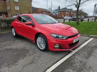 Used VW Scirocco 125 HP (91 kW) 2015 Red Coupe