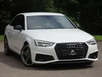 Used Audi A4 Black Edition 190 HP (139 kW) 2019 White Sedan