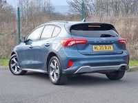 Used Ford Focus Active 125 HP (91 kW) 2020 Blue Hatchback