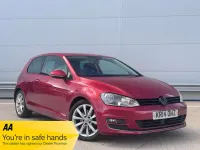 Used VW Golf VII GT 138 HP (101 kW) 2014 Red Hatchback