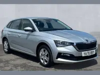 Used Skoda Scala SE 147 HP (108 kW) 2021 Silver Hatchback