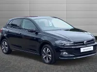 Used VW Polo Match 80 HP (58 kW) 2021 Black Hatchback