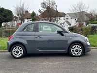 Used Fiat 500 Lounge 69 HP (50 kW) 2018 Grey Hatchback
