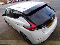 Used Nissan Leaf Tekna 110 kW (150 HP) 2021 White Hatchback