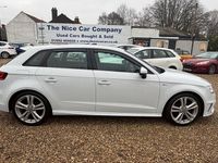 Used Audi A3 S-Line 150 HP (110 kW) 2016 White Hatchback