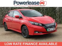 Used Nissan Leaf N-Connecta 159 kW (217 HP) 2022 Red Hatchback