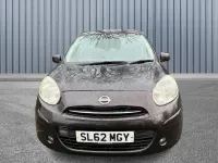 Used Nissan Micra Acenta 80 HP (58 kW) 2012 Mauve/purple Hatchback