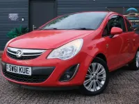 Usado Vauxhall Corsa Active 2012 Vermelho Citadino