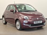 Used Fiat 500 Lounge 69 HP (50 kW) 2018 Red Hatchback