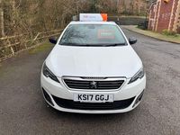 Used Peugeot 308 GT-line 150 HP (110 kW) 2017 White Estate