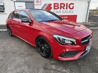 Used Mercedes CLA220 Shooting Brake AMG line 177 HP (130 kW) 2016 Red Estate