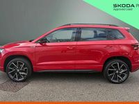 Used Skoda Karoq SportLine 150 HP (110 kW) 2023 Velvet red metallic SUV