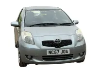 Used Toyota Yaris T3 87 HP (63 kW) 2007 Silver Hatchback