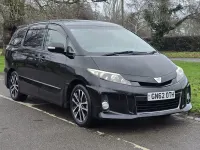 Used Toyota Estima 170 HP (125 kW) 2013 Black MPV