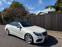 Begagnad Mercedes E350 AMG line 2016 Vit Cab