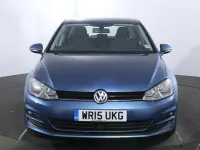Used VW Golf VII Match 122 HP (89 kW) 2015 Blue Hatchback