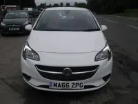 Used Vauxhall Corsa SRi 75 HP (55 kW) 2016 White Hatchback