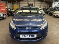 Used Ford Fiesta Zetec 82 HP (60 kW) 2010 Blue Hatchback