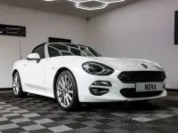 Used Fiat 124 Spider Lusso Plus 140 HP (102 kW) 2018 White Cabriolet
