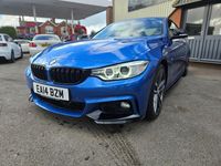 Used BMW 420 M Sport 2014 Blue Cabriolet