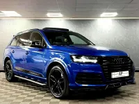 Used Audi Q7 Black Edition 2018 Blue SUV