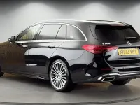 Usado Mercedes C200 AMG line 2023 Preto Carrinha