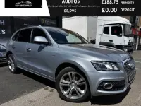 Used Audi Q5 S-Line 211 HP (155 kW) 2010 Silver SUV