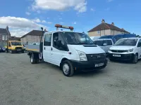 Used Ford Transit 100 HP (73 kW) 2014 White Cabriolet