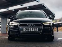 Used Audi A4 S-Line 190 HP (139 kW) 2016 Black Estate