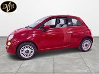 Used Fiat 500 Lounge 69 HP (50 kW) 2010 Red Hatchback