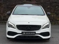 Used Mercedes CLA180 AMG line 122 HP (89 kW) 2017 White Sedan