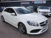 Used Mercedes A180 AMG line 109 HP (80 kW) 2016 White Hatchback