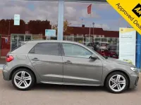 Begagnad Audi A1 Sportback S-Line 110 HK (80 kW) 2021 Grå Halvkombi