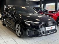 Used Audi A3 Sportback S-Line 2022 Black Hatchback
