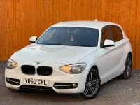 Used BMW 118 Sport Line 2013 White Hatchback