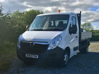 Begagnad Vauxhall Movano 125 HK (91 kW) 2015 Vit Minibuss