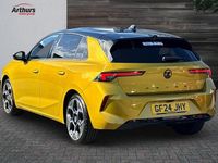 Used Vauxhall Astra Ultimate 130 HP (95 kW) 2024 Yellow/black Hatchback