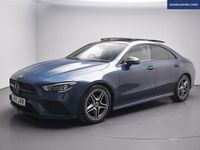 Used Mercedes CLA180 AMG line 136 HP (100 kW) 2022 Blue Sedan