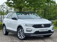 Used VW T-Roc Design 115 HP (84 kW) 2019 White SUV